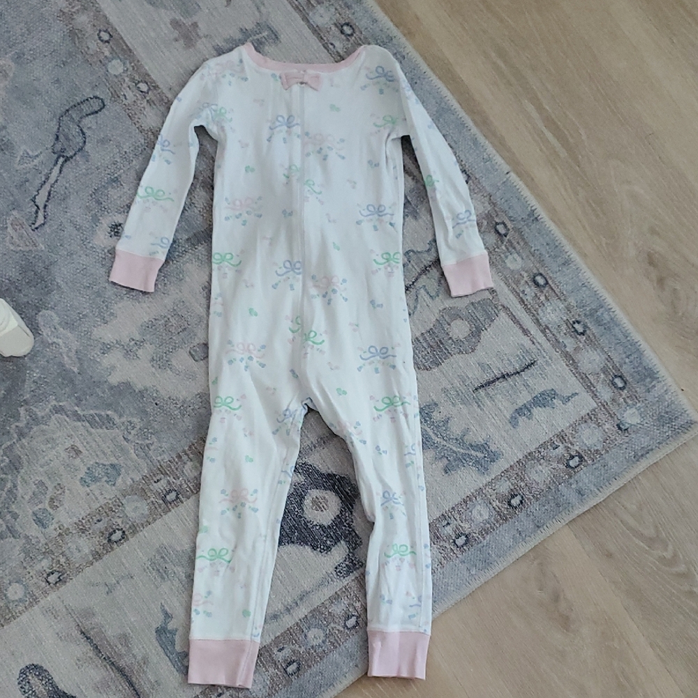 The Beaufort Bonnet Company Girls Noelle's Night Night Pima Cotton Pajamas Sz4T